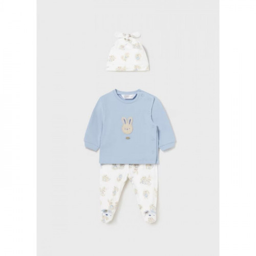 CONJUNTO ALGODON CON GORRO...