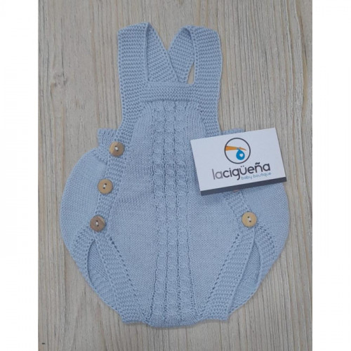 RANITA TIPO PETO HILO AZUL