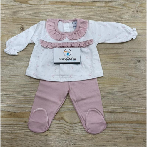 CONJUNTO ALGODON MANGA...