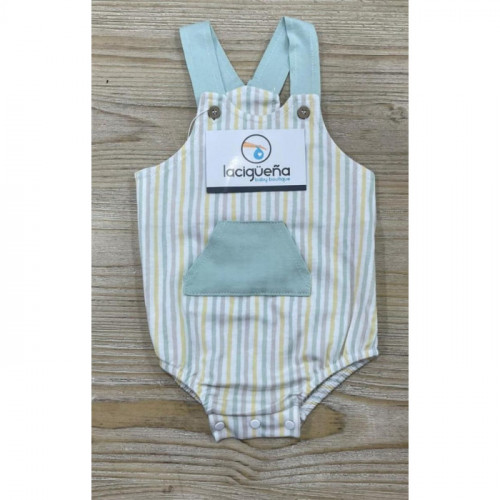 PETO ALGODON LAVANDA RAYAS...