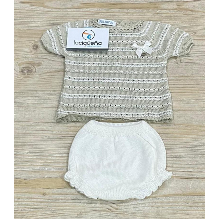 JERSEY HILO MANGA CORTA + RANITA HILO...