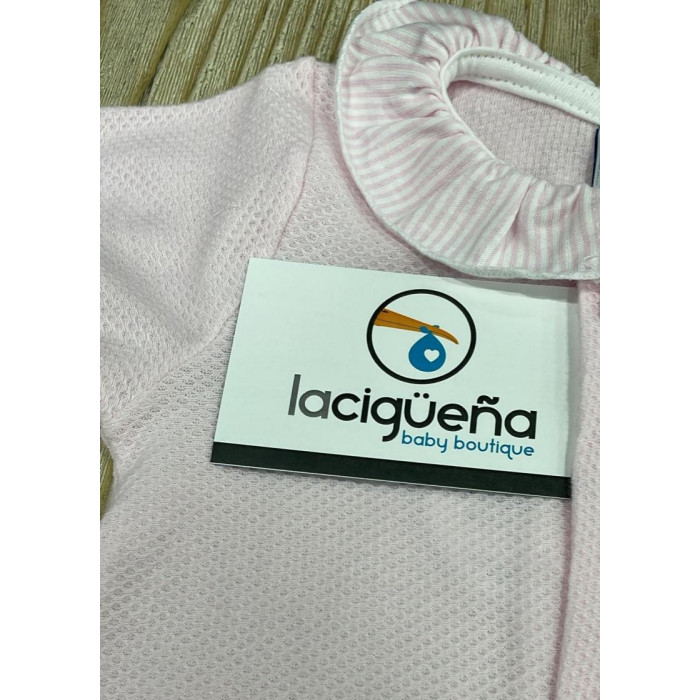 PELELE ALGODON MANGA LARGA ORQUIDEA ROSA