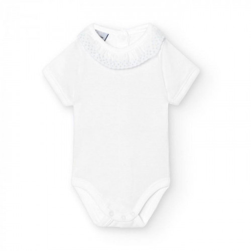 BODY S M/C CUELLO PUNTILLA...