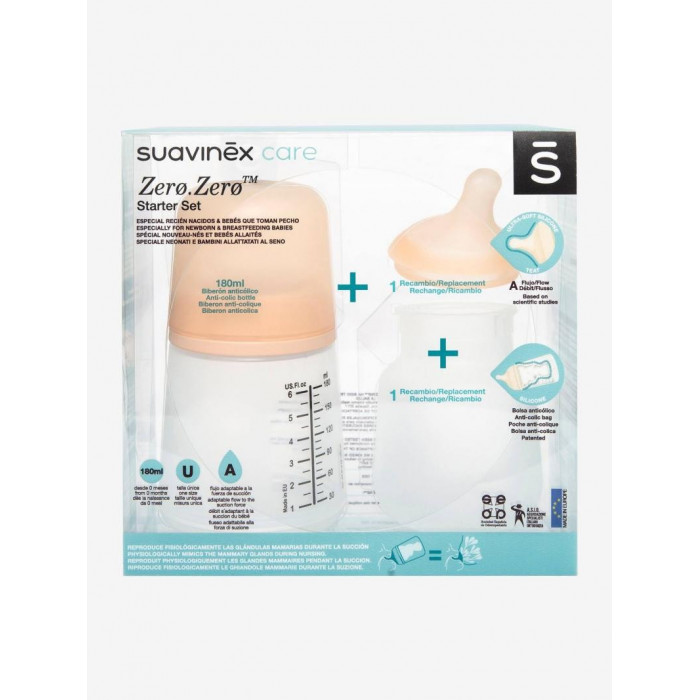 SET STARTER ZERO ZERO 180ML SUAVINEX
