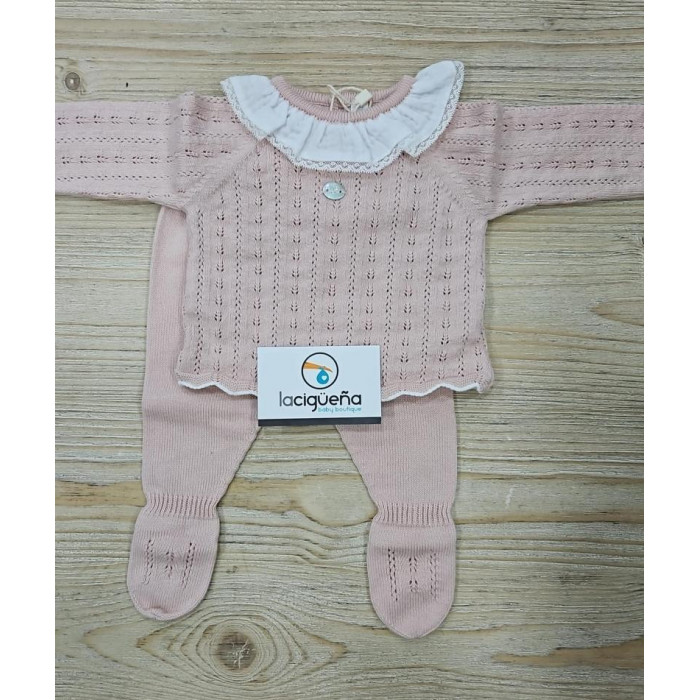 CONJUNTO HILO MANGA LARGA ESPIGA...