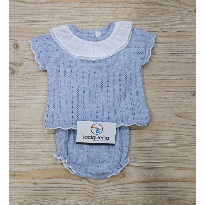 JERSEY HILO MANGA CORTA+BRAGA HILO...