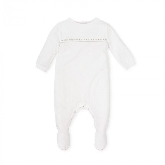 PELELE ALGODON MANGA LARGA BLANCO...