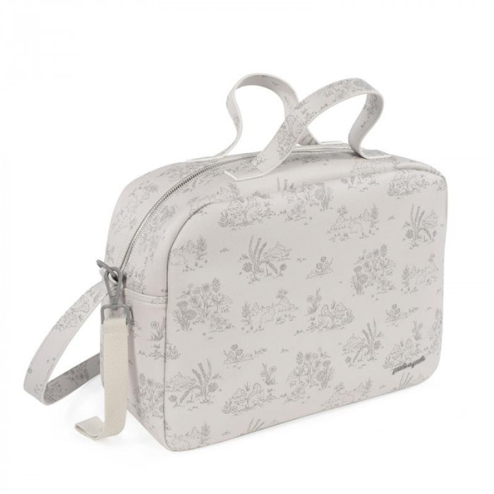BOLSO SILLA PIEL TOILE DE JOUY BEIG...