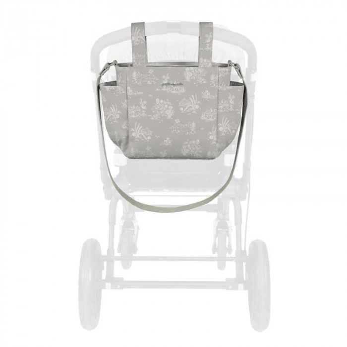 ORGANIZADOR PIEL TOILE DE JOUY GRIS...