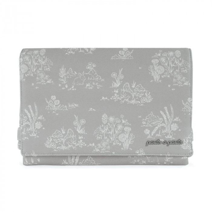 CAMBIADOR PIEL TOILE DE JOUY GRIS...