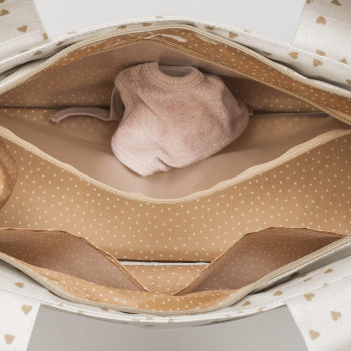 TALEGA POPPY CORAZONES BEIG MOSTAZA...