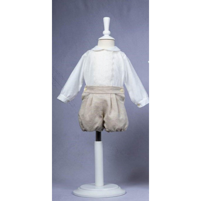 CAMISA MUSELINA MANGA CORTA CON...