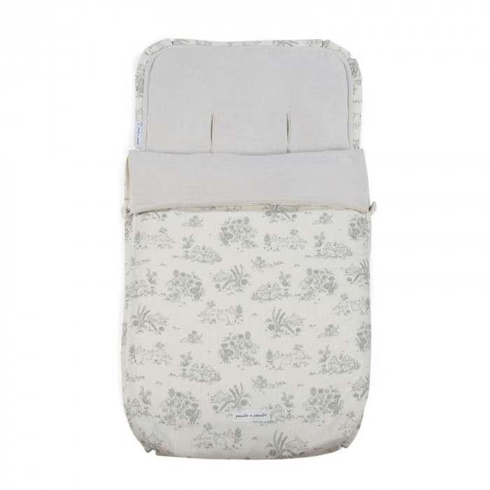 SACO CAPAZO 3 EN 1 TOILE DE JOUY BEIG...