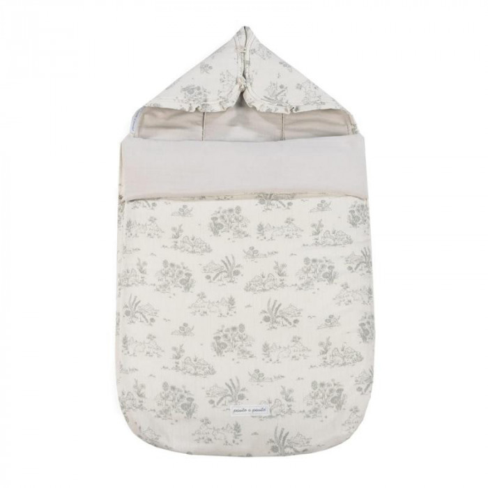 SACO CAPAZO 3 EN 1 TOILE DE JOUY BEIG...