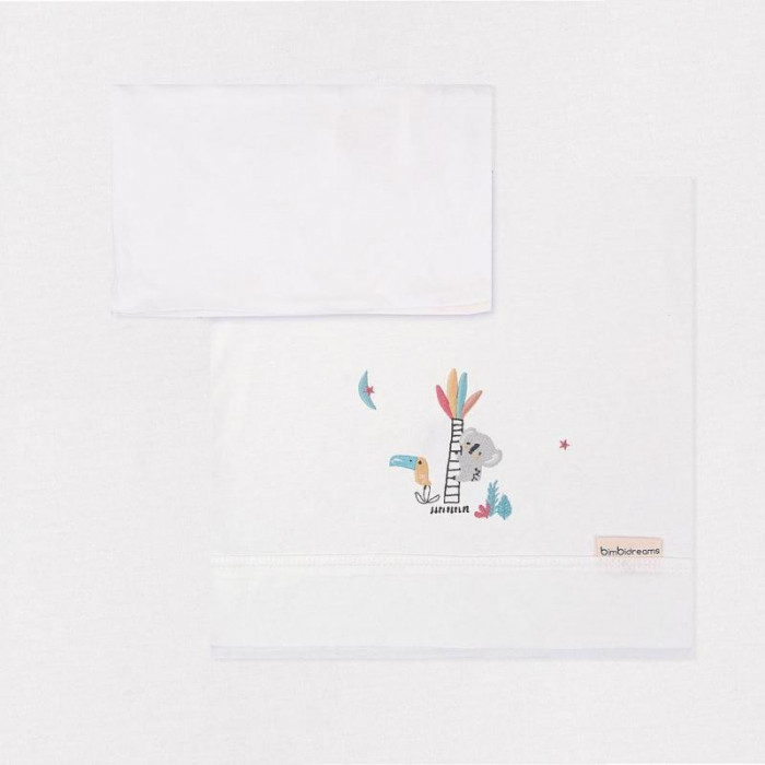 JUEGO SABANAS CUNA ALGODON 100% 607...