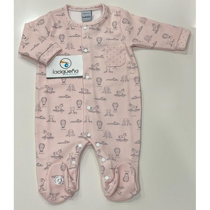 PELELE ALGODON ABIERTO SAUCE ROSA...