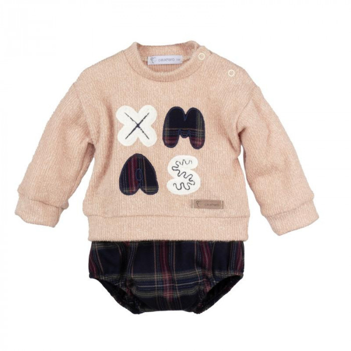 JERSEY NIÑO LANA CAMEL+PANTALON...