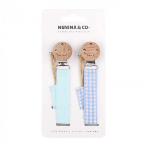 PACK 2 CADENAS CHUPETE TELA...