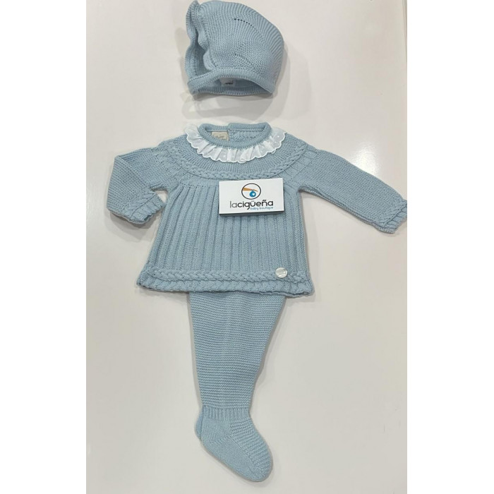 CONJUNTO LANA CIELO RAYA VERTICAL...