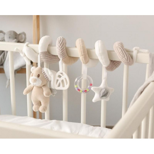 SONAJERO ESPIRAL OSITO BEIG...