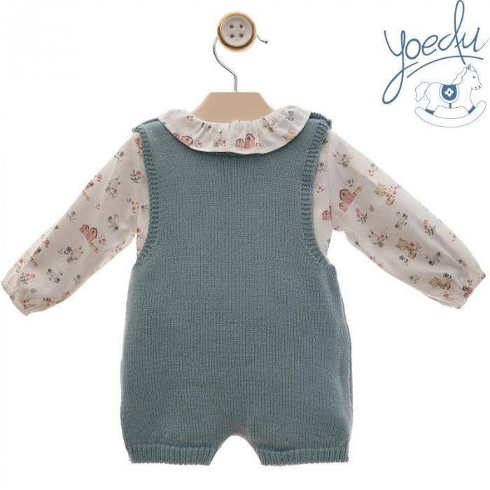 PETO LANA PINCEL VERDE CON CAMISA...