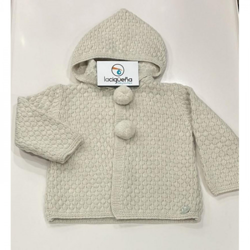 TRENKA LANA CAMEL CON POM...