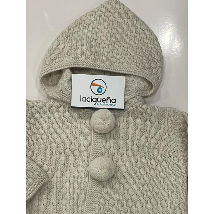 TRENKA LANA CAMEL CON POM POM MARTIN...