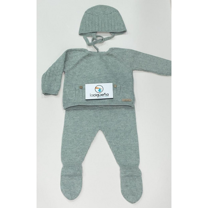 CONJUNTO LANA SABBIA VERDE MARTIN ARANDA