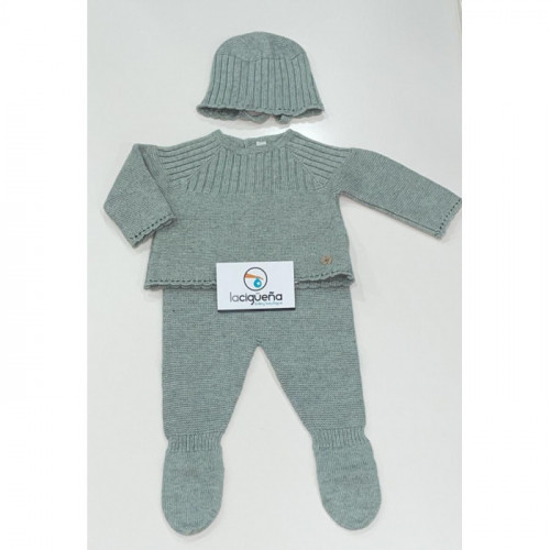 CONJUNTO LANA SABBIA LISTAS...