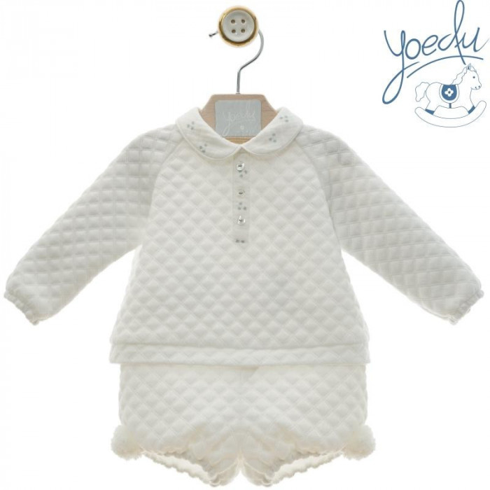 SUDADERA NIÑO+BRAGA OLEO BLANCO VERDE...