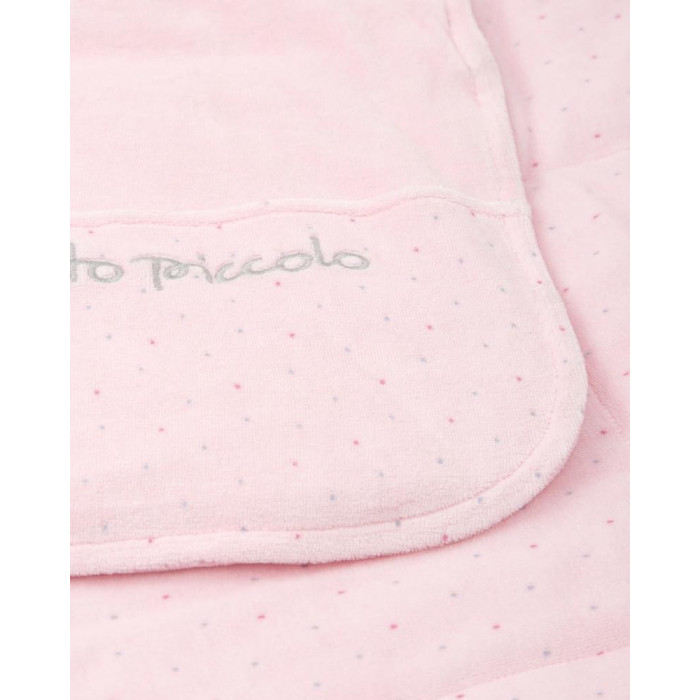 MANTA TUNDOSADO AGUA ROSA TUTTO PICCOLO