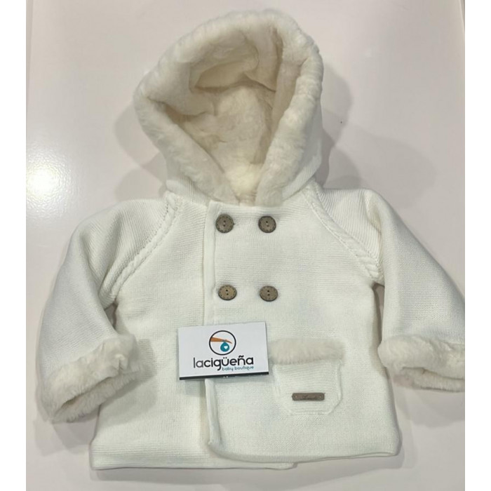 TRENKA LANA CON PELITO BEIG MARTIN...