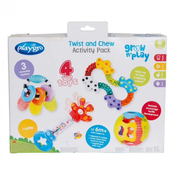PACK ACTIVIDADES TWIST AND CHEW PLAYGRO
