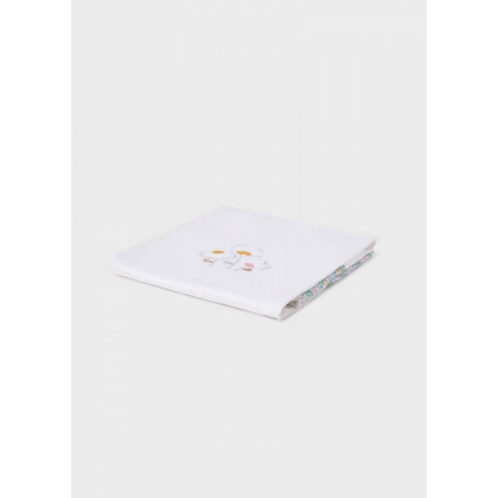 ARRULLO ALGODON FLORES VERDE MAYORAL