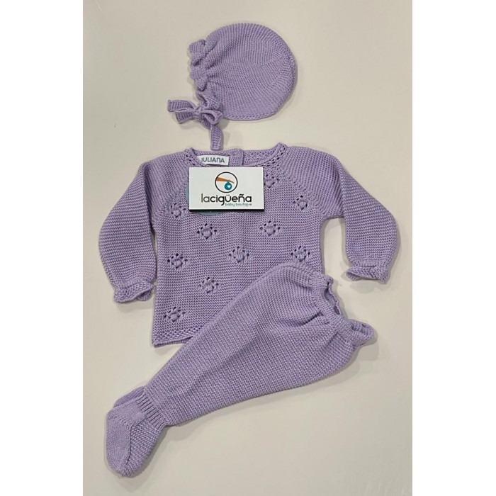 CONJUNTO HILO MANGA LARGA ROMBOS...