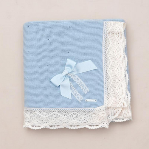 CHAL HILO ALGODON CELESTE...