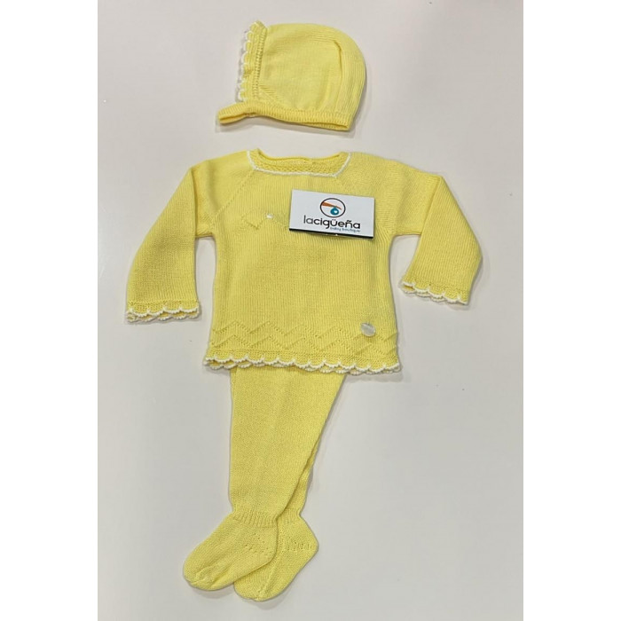 CONJUNTO HILO 3 PIEZAS MANGA LARGA...