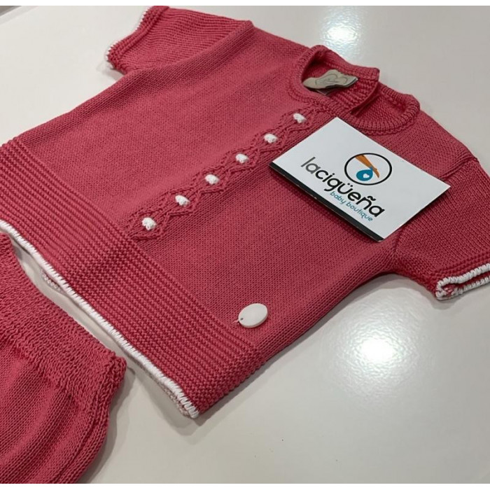 JERSEY HILO MANGA CORTA CON BRAGA...