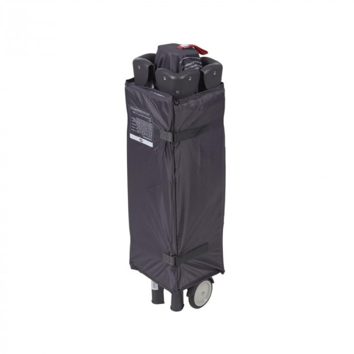 CUNA VIAJE BASIC 137 NEGRO LISO MS