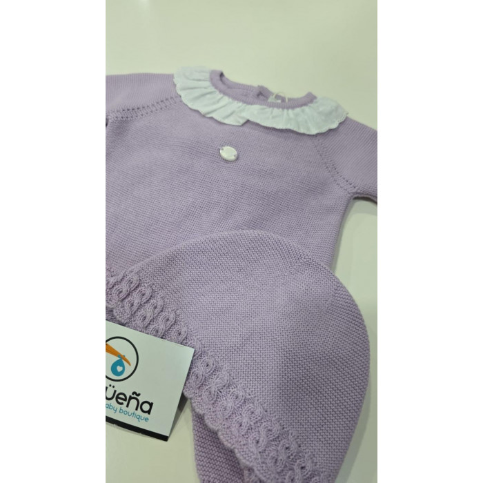 CONJUNTO HILO 3 PIEZAS AIROLA LILA...