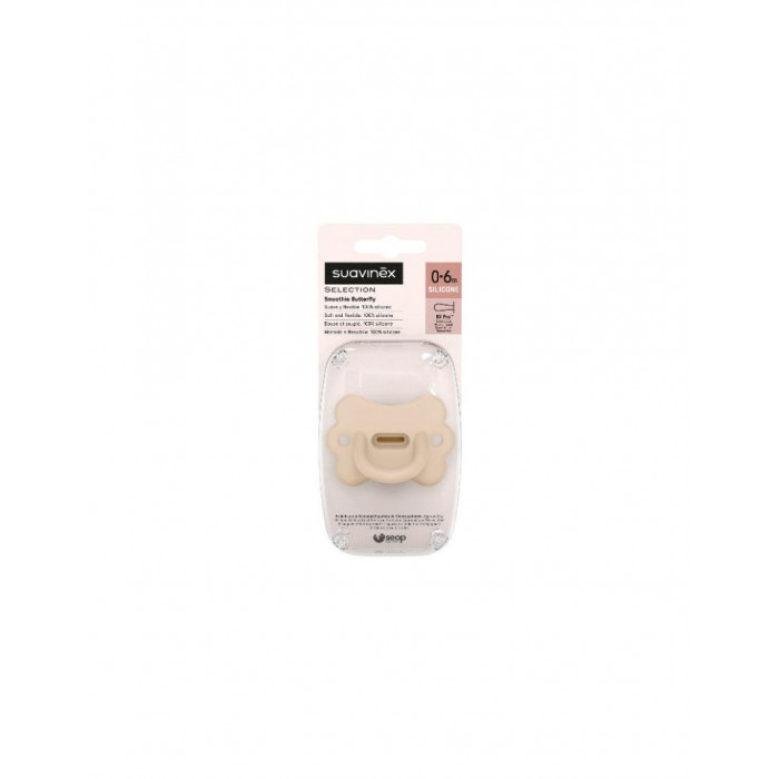 CHUPETE SILICONA FIS 0/6 BUTTERFLY...