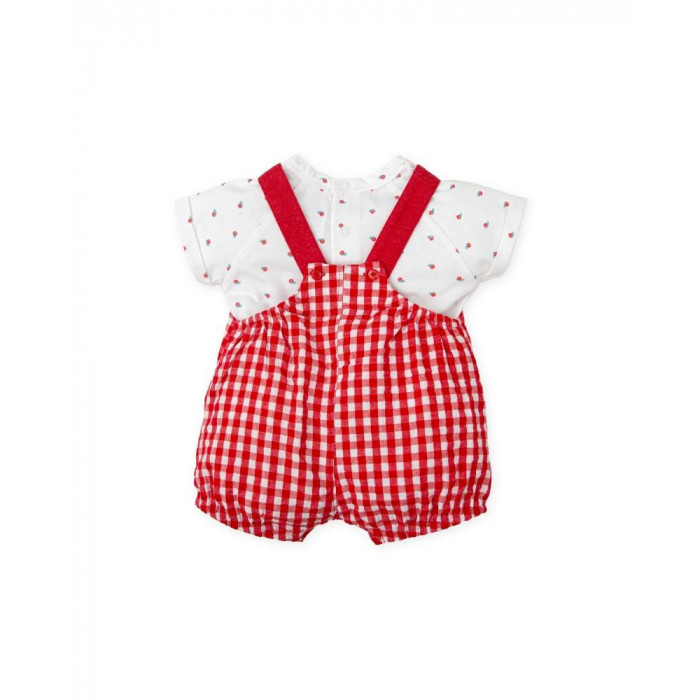 PETO CON CAMISETA MANGA CORTA ALGODON...