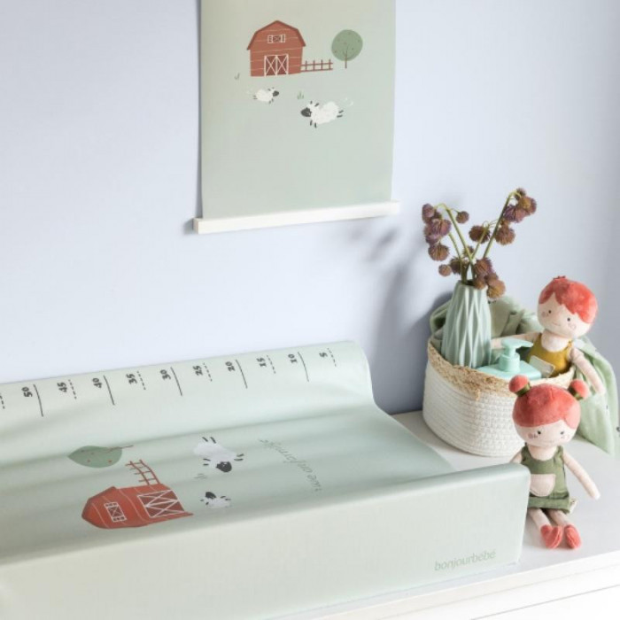 CAMBIADOR COMODA FUNNY FARM VERDE...