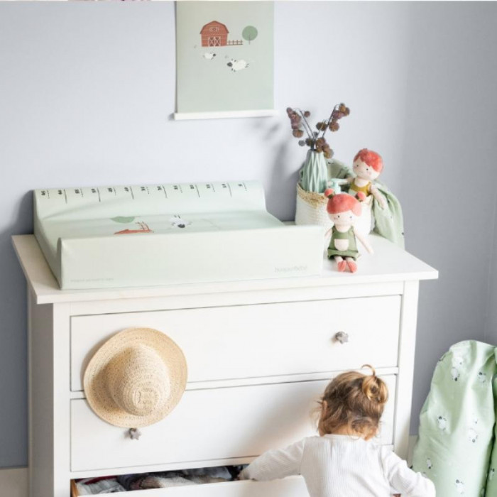 CAMBIADOR COMODA FUNNY FARM VERDE...