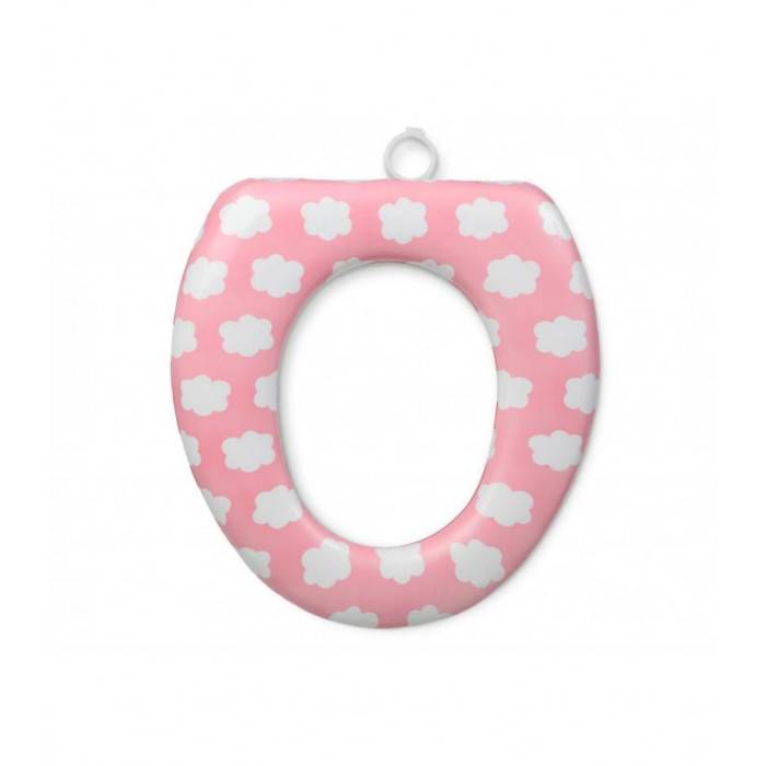 REDUCTOR ACOLCHADO WC ROSA NUBES KIO