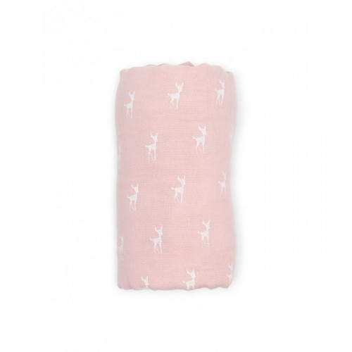 MUSELINA BAMBU DEER ROSA