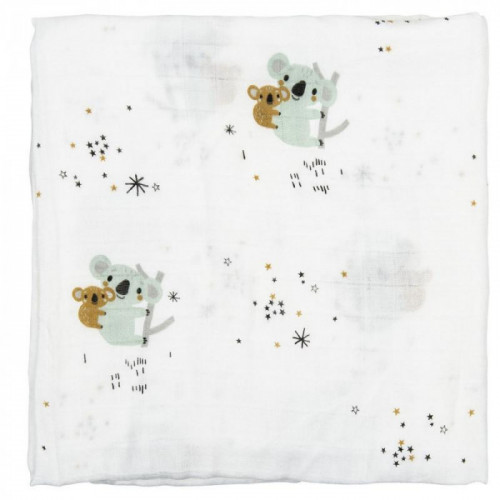 MUSELINA BAMBU KOALA BLANCO...