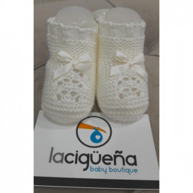 BOTITA HILO CALADO LAZO...