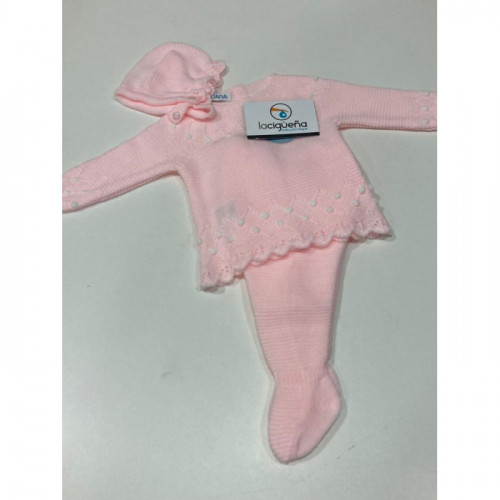 CONJ.3P LANA ROSA ROMBOS...