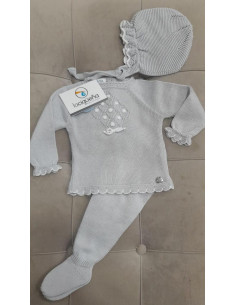 CONJ.3P HILO M/L GRIS...